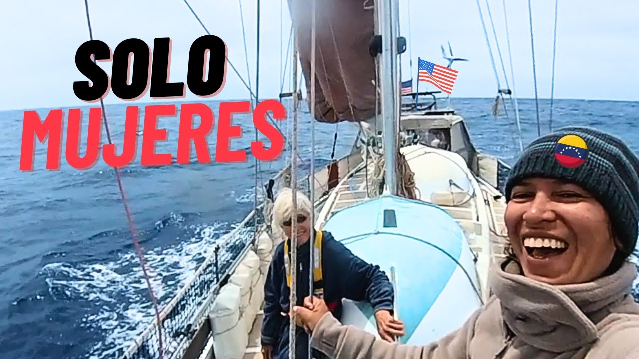 Venezuelan woman crosses the ocean with 85-year-old friend and a dog ONLY WOMEN Madeira to Morocco