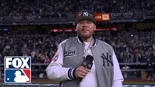 World Series: Fat Joe performs &#39;All The Way Up&#39; ahead of Dodgers vs. Yankees Game 3 | MLB on FOX