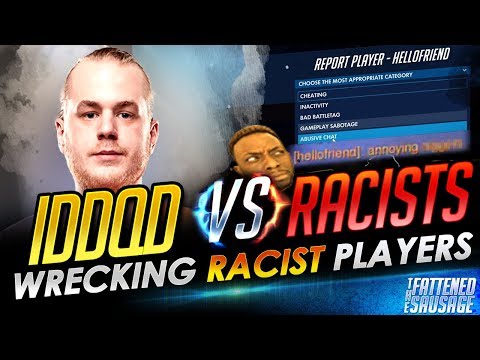 IDDQD Gets Triggered and WRECKS RACISTS ft. SF Shock Architect