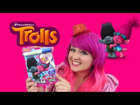 Trolls Magic Ink Coloring & Activity Book Imagine Ink | KiMMi THE CLOWN Video