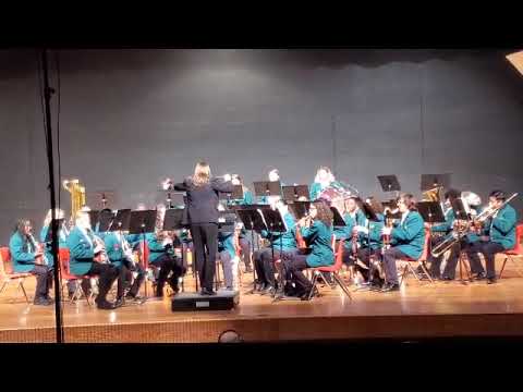 Carleton Middle School Concert Band - Matrix March - Ed Huckeby