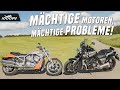 Seltene Powercruiser Die Zurecht Exoten Sind Harley Davidson VRod Street Rod Vs Yamaha VMax 1700