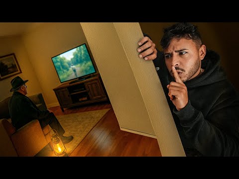 ESPIONEI O CASEIRO DENTRO DA CASA DELE SEM ELE SABER