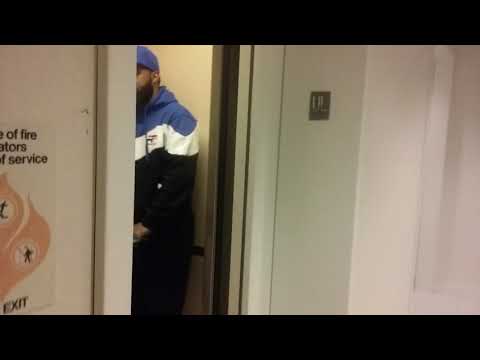 Final Ride:1999 Schindler MT 300A Hydraulic elevator @ Strawbridge's, Moorestown Mall, Moorestown NJ