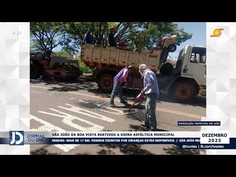 SÃO JOÃO REATIVA USINA ASFÁLTICA E RETOMA RECAPEAMENTO