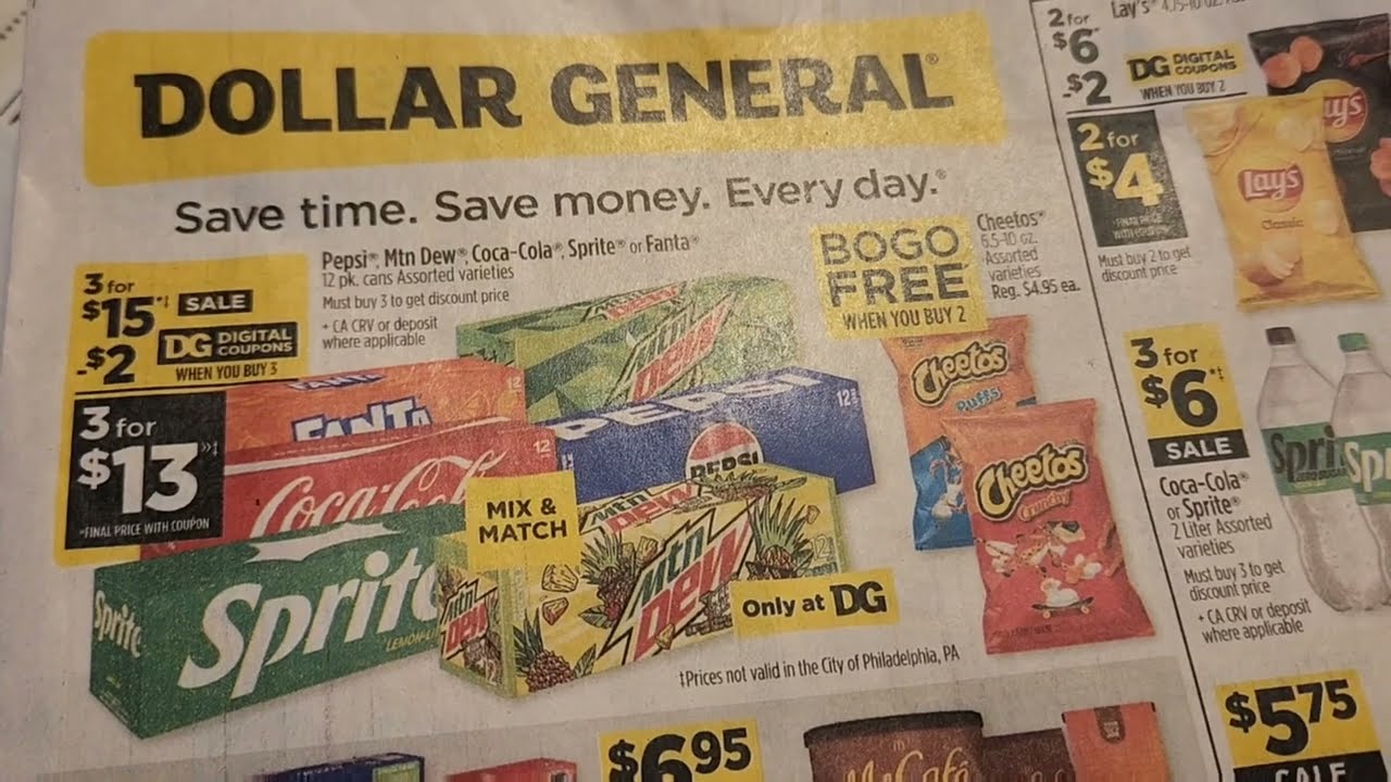 Dollar General couponing Saturday last minute deals  low oop