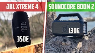 soundcore Boom 2 | JBL Xtreme 4 à 130€ ?