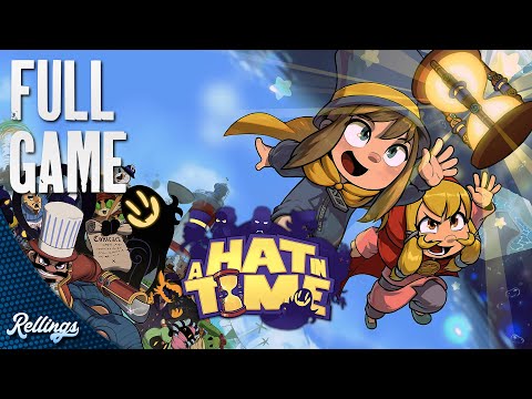 A Hat in Time (PS4) Full Playthrough (No Commentary)