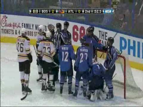 Johan Hedberg "fluke" save