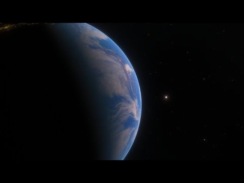 Approaching Antares (artist's impression)