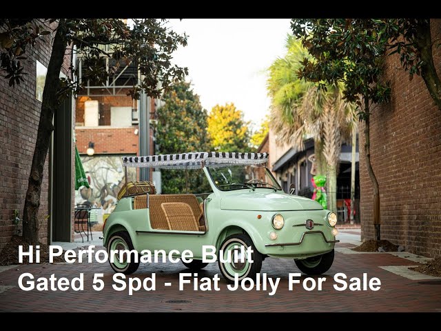1973 Fiat High Performance 5 Speed Jolly - Image 108