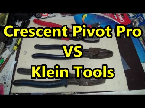 Crescent Pivot Pro Linemans Pliers Review vs Klein Tools