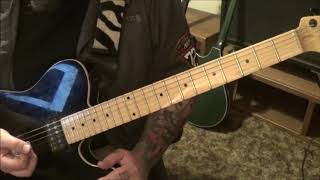 Hank Williams Jr. - Kaw-Liga - CVT  Guitar Lesson by Mike Gross