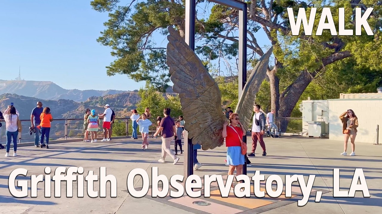 Immersive street-level walking tour through GRIFFITH OBSERVATORY Walking Tour, United States, showcasing authentic urban landscapes, local architecture, and the vibrant atmosphere of the city's neighborhoods