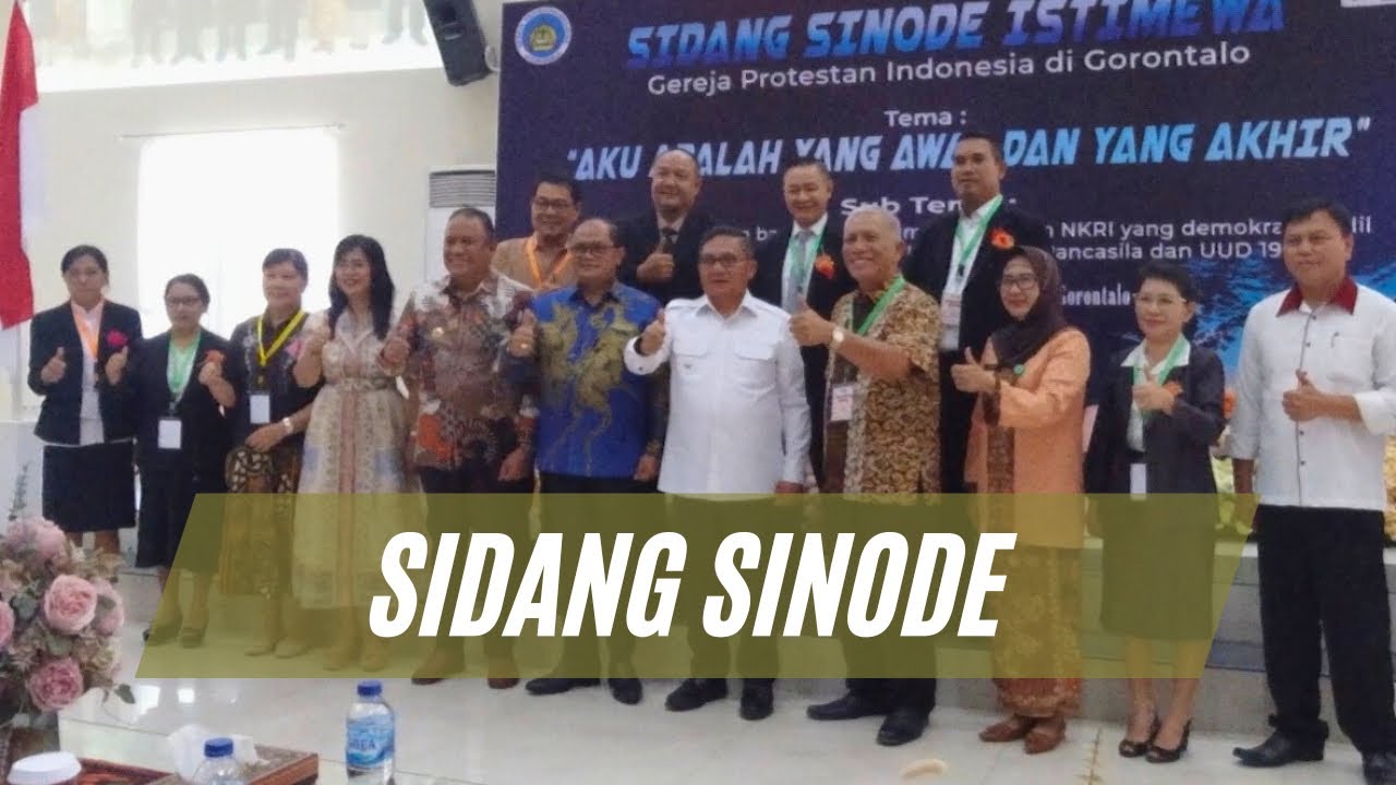 Hadiri Pembukaan Sidang Sinode, Ini Pesan Marten Taha