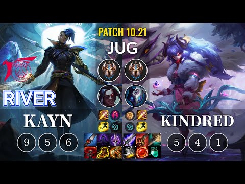 TLN River Kayn vs Kindred Jungle - KR Patch 10.21