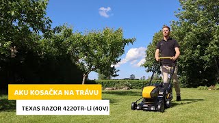 Akumulátorová sekačka na trávu TEXAS RAZOR 4220TR-Li (40V)