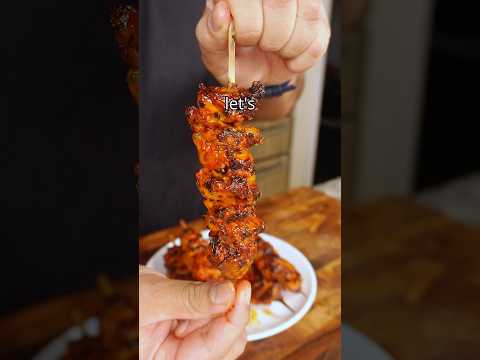Smoky Air Fryer Tandoori Chicken Skewers 😍