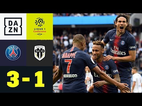 Cavani! Mbappe! Neymar! Tuchels tödliches Trio: PSG - Angers 3:1 | Highlights | Ligue 1 | DAZN