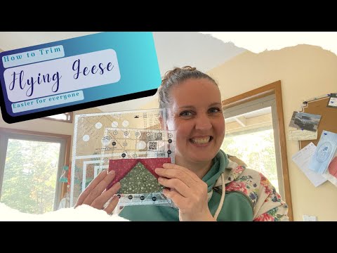 How to Trim Flying Geese