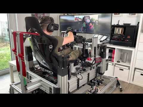 How it looks like when you crash in a Sim Racing Motion Simulator