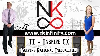 TI - Nspire CX Tutorial – Solving Rational Inequalities