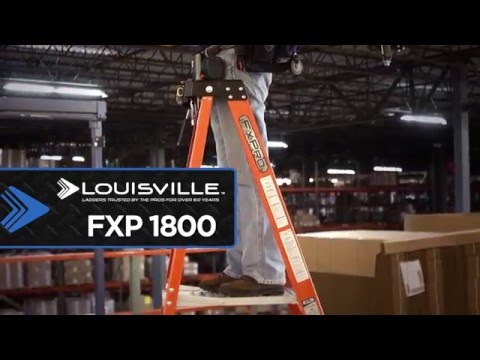 Louisville Ladder Platforms IAA Fiberglass FXP1800 Series