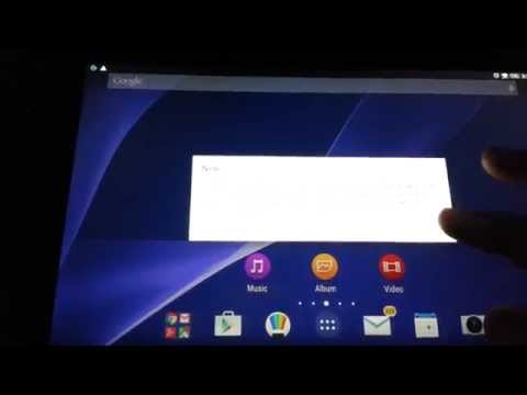 Sony Xperia Tablet Z Upgrading to Android Lollipop 5.0.2 - Part 7
