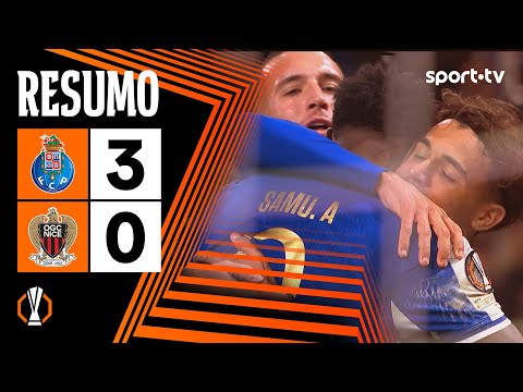 Resumo: FC Porto 3-0 Nice - UEFA Europa League 2025/26 | sport tv