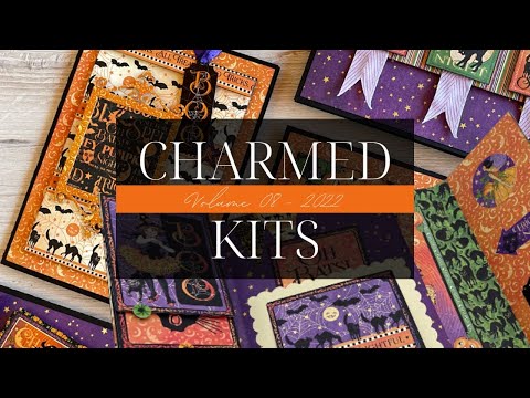 Charmed Kits - Vol 08 2022 - Gatefold Folio & Pop-Up Card Set