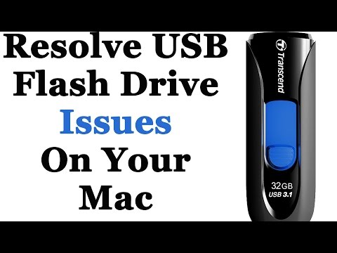 Cómo solucionar problemas con memorias USB que no aparecen en una computadora Mac