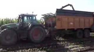 preview picture of video 'corn harvest Belgium Heyvaert 2'