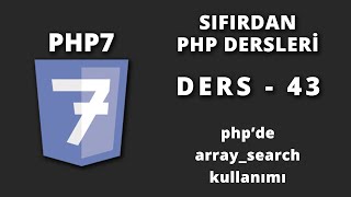 Php'de array search - Ders 43