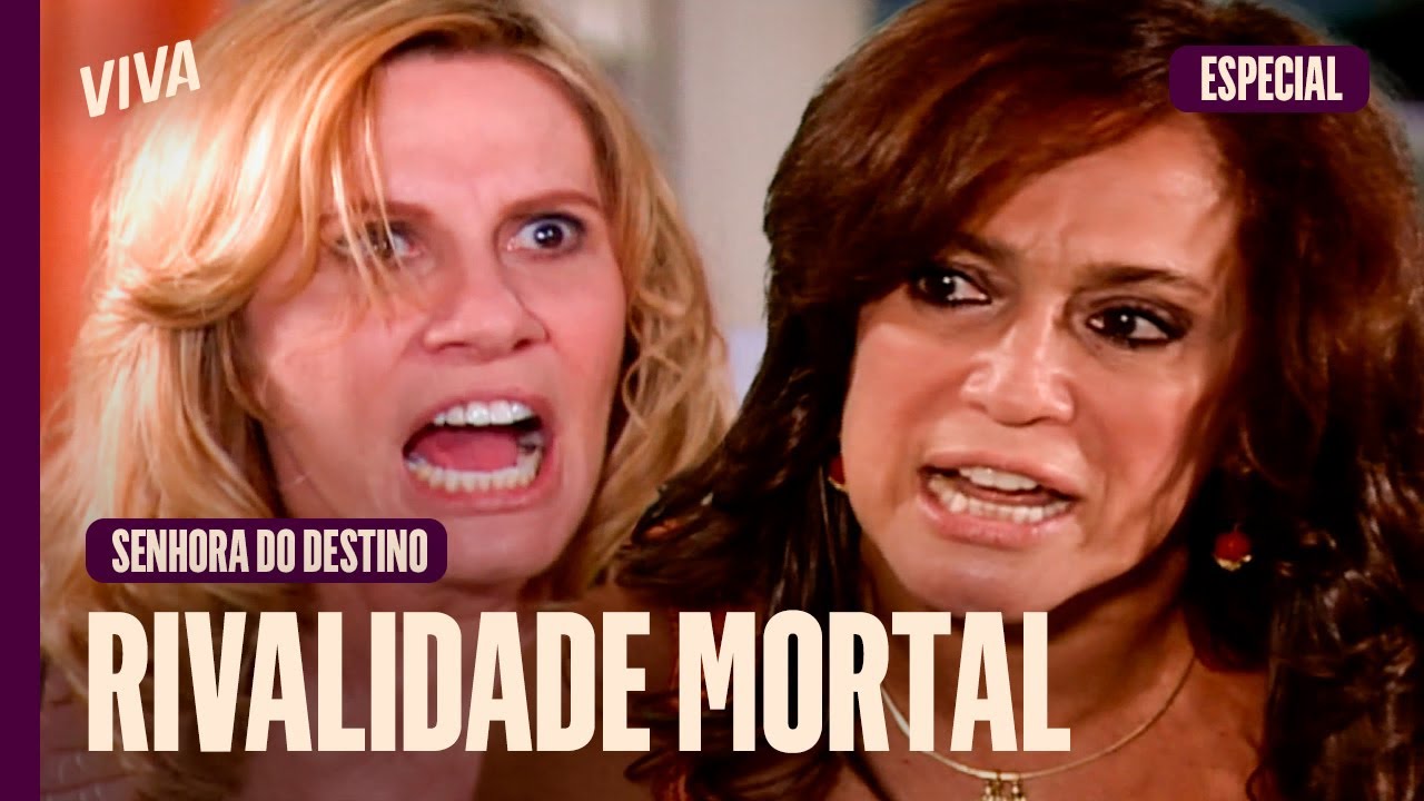 A RIVALIDADE DE NAZARÉ E MARIA DO CARMO E TODOS OS EMBATES DAS DUAS! | SENHORA DO DESTINO | VIVA