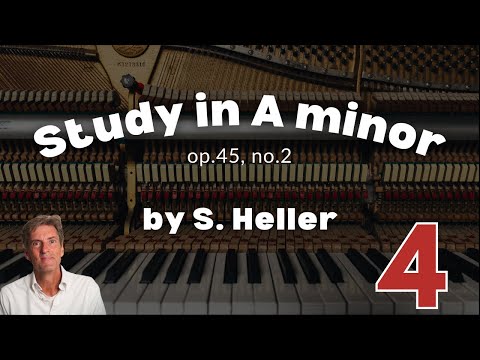Study in A minor (op.45, no.2) by S. Heller: ABRSM Grade 4 Piano (2023 & 2024) - A10