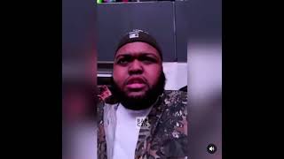 #Druski trying to figure out if #Kanyewest is looking at him