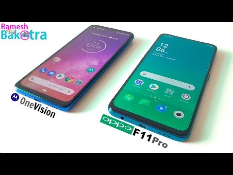Motorola One Vision vs Oppo F11 Pro SpeedTest and Camera Comparison