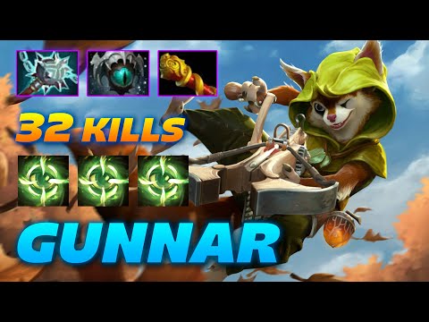 GUNNAR EPIC HOODWINK 32 KILLS - Dota 2 Pro Gameplay [Watch & Learn]