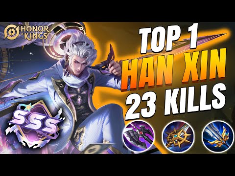 TOP 1 HAN XIN 🔥 DOMINATES HIGH RANK LOBBY | Honor of Kings