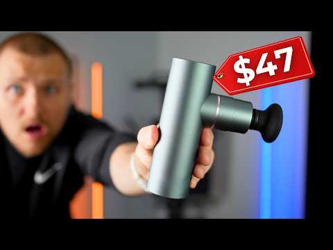 arboleaf Massage Gun Deep Tissue, Full-Metal Electric Portable Hand Held Massager Gun with Case for Back, Body Sore Muscles, Pain Relief, Office, Home, Athletes video review thumbnail