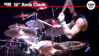 Video thumbnail for 16" B8 Pro Rock Crash- SABIAN Crash Cymbal by SABIAN Cymbals