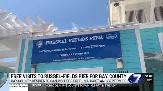 Free access to Russel-Fields Pier for Bay County