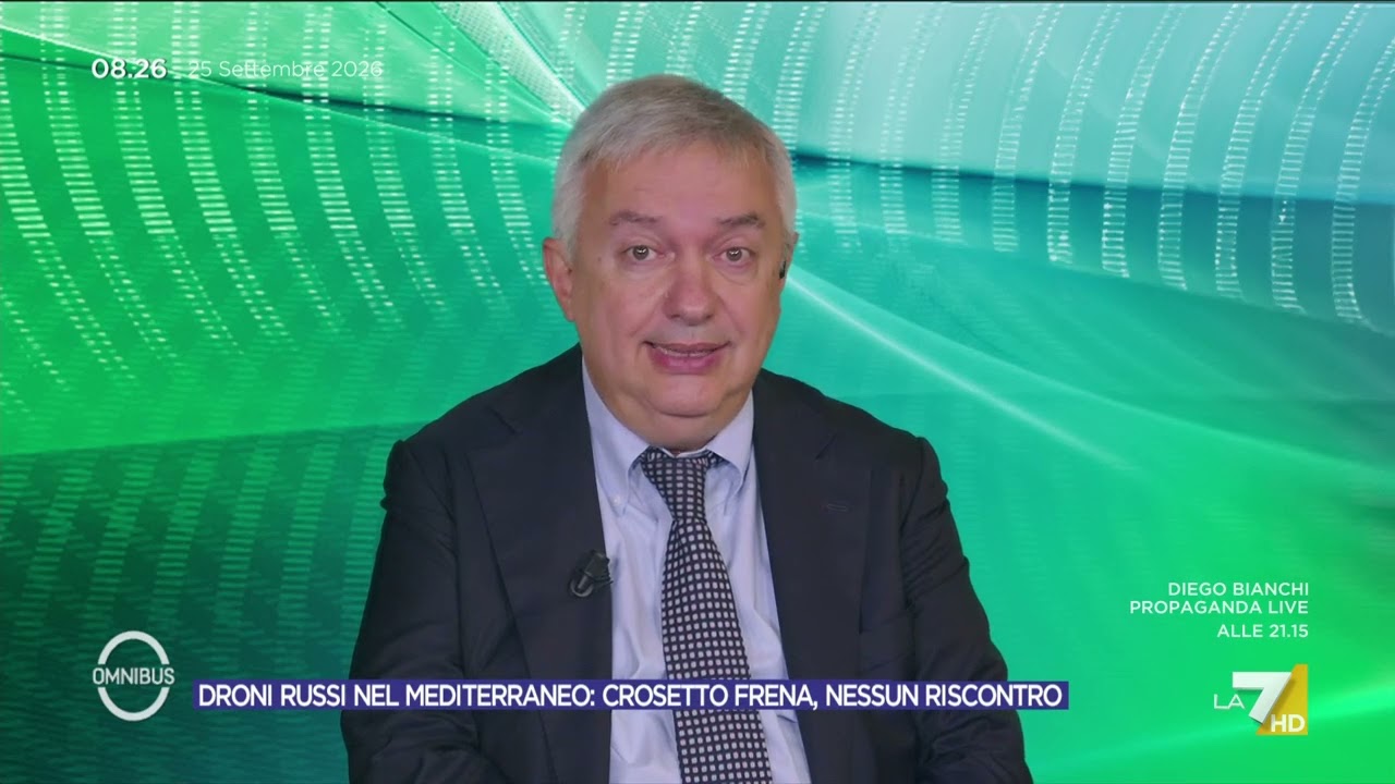 Attacco Russia a Italia, Molinari: "Russia ha fatto operazioni simili nell'Atlantico, scenario ...