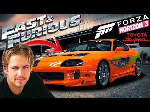 Forza Horizon 3: SUPRA DO BRIAN | VELOZES & FURIOSOS