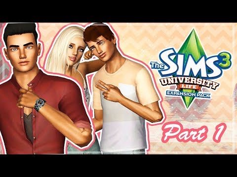 Let's Play : The Sims 3 University - ( Part 1) - Welcome