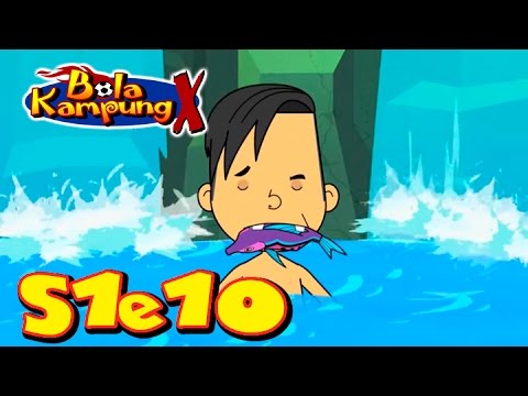 🇲🇾 Bola Kampung X | S1E10 | Rembatan Perkasa Helang (Malay) | Kids Cartoons Kartun Kanak-Kanak