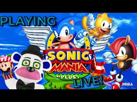 Travis Plush Productions Playing Sonic Mania Plus Live!