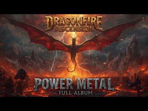 DRAGONFIRE ASCENSION -Epic Power Metal Full Album  Dragons, Fire & Legendary Battle Anthems