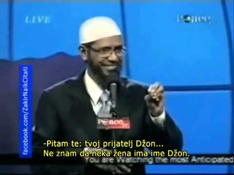 Dr. Zakir Naik - Ko je stvorio Boga? (smiješan razgovor)