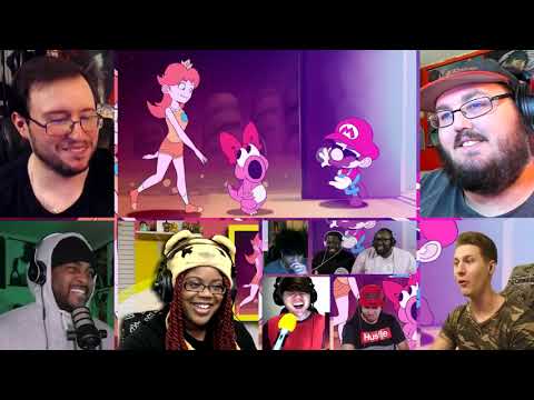 SICKEST Mario Party RAP!! - ANIMATED MUSIC VIDEO (animated by Gregzilla) [REACTION MASH-UP]#2216